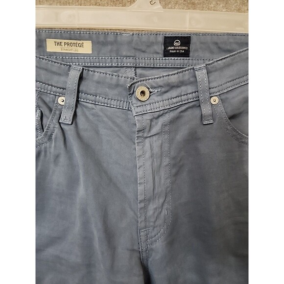 Adriano Goldschmied Protege Pants Mens 34x34 Blue Straight Leg Stretch - Picture 3 of 9